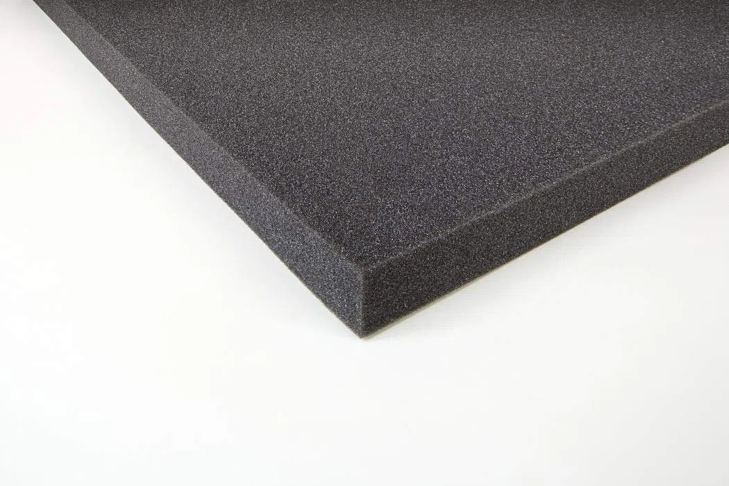 Pannello fonoassorbente poliuretano liscio PU Plan 30mm adesivo