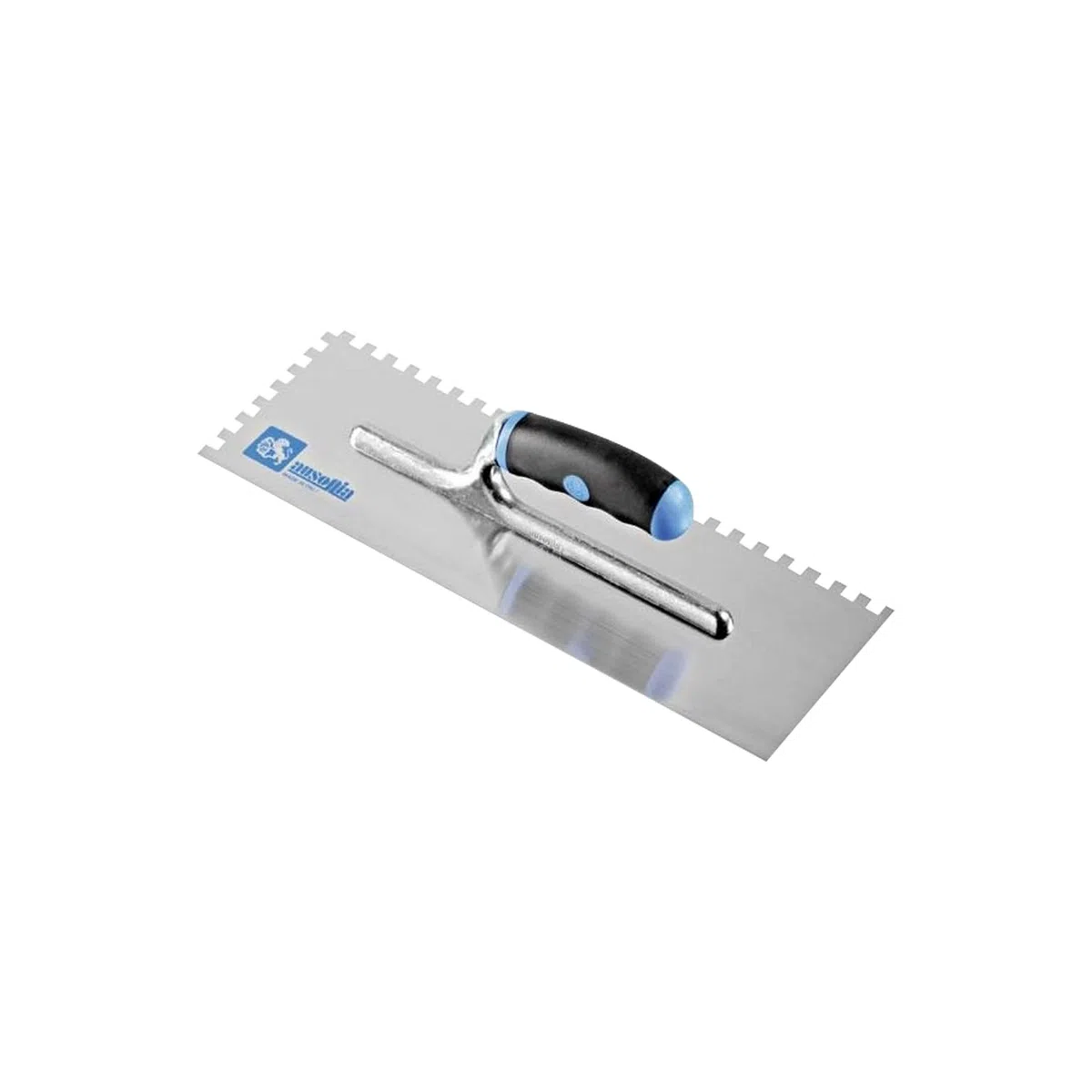 Ausonia - Frattazzo per colla 36x12 manico bimateriale Dente 7,5x7,5