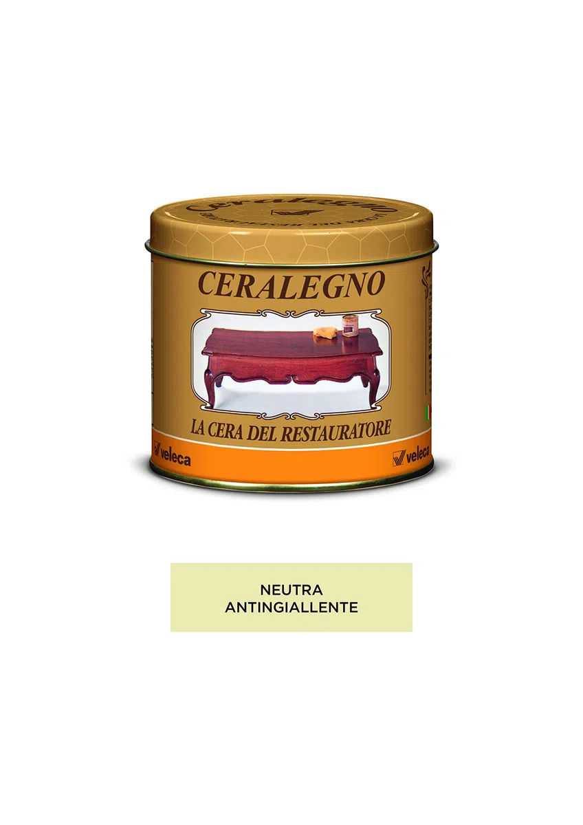 Veleca CERALEGNO Neutra - ml. 500 - CERA D'API IN PASTA