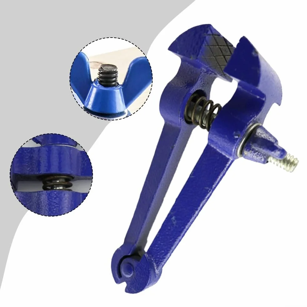 Morsa a mano compatta 14 cm 16 cm per levigatura taglio foratura uso domestico