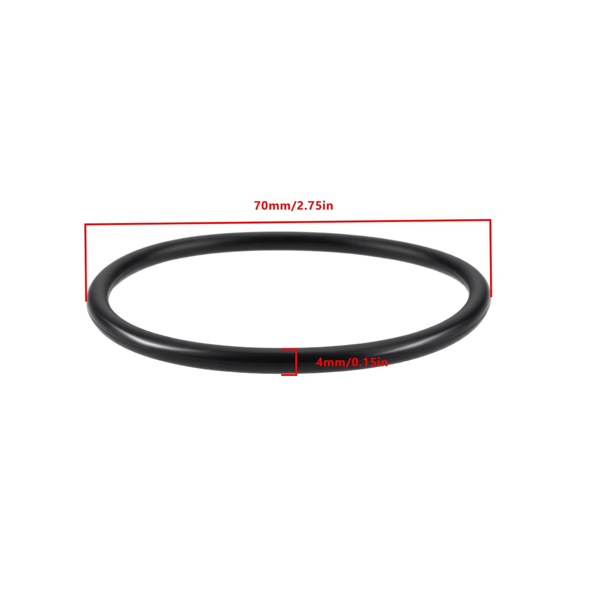5 Pezzi O-ring Inferiore 404482 OD 70 X 4 Mm Compatibile Con Paslode IM350 Chiodatrice