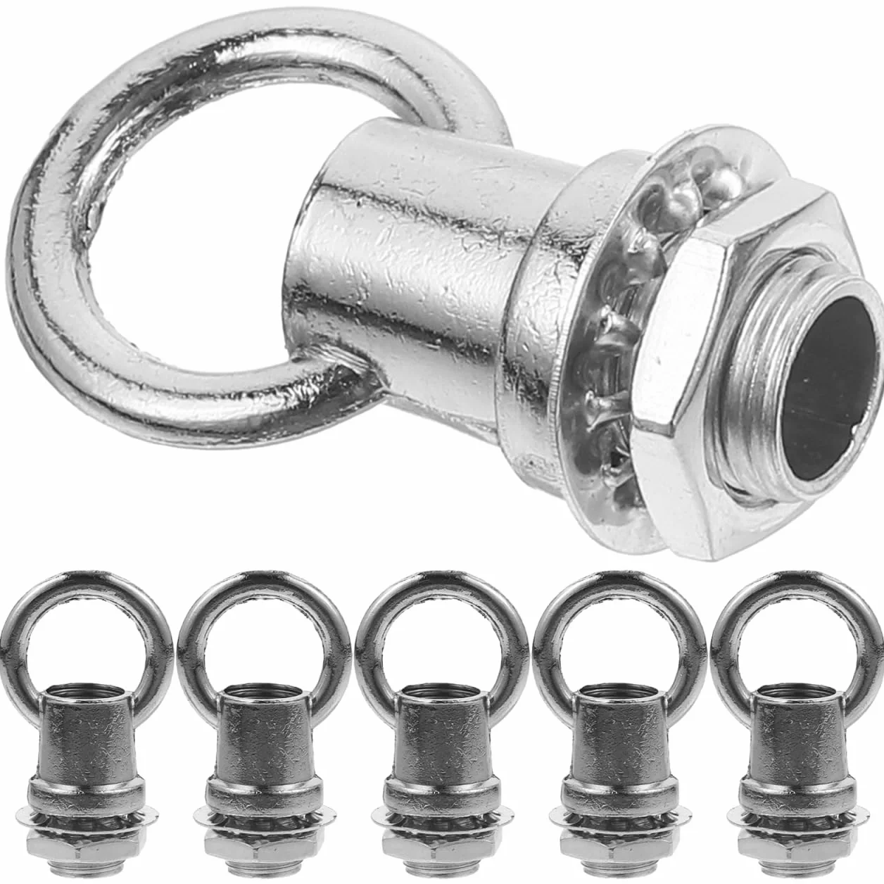 Artibetter Gancio Bullone Filettato M10 Anello Chiuso Sospensione Sicura Fissaggio Apparecchi Illuminazione 110 Lb