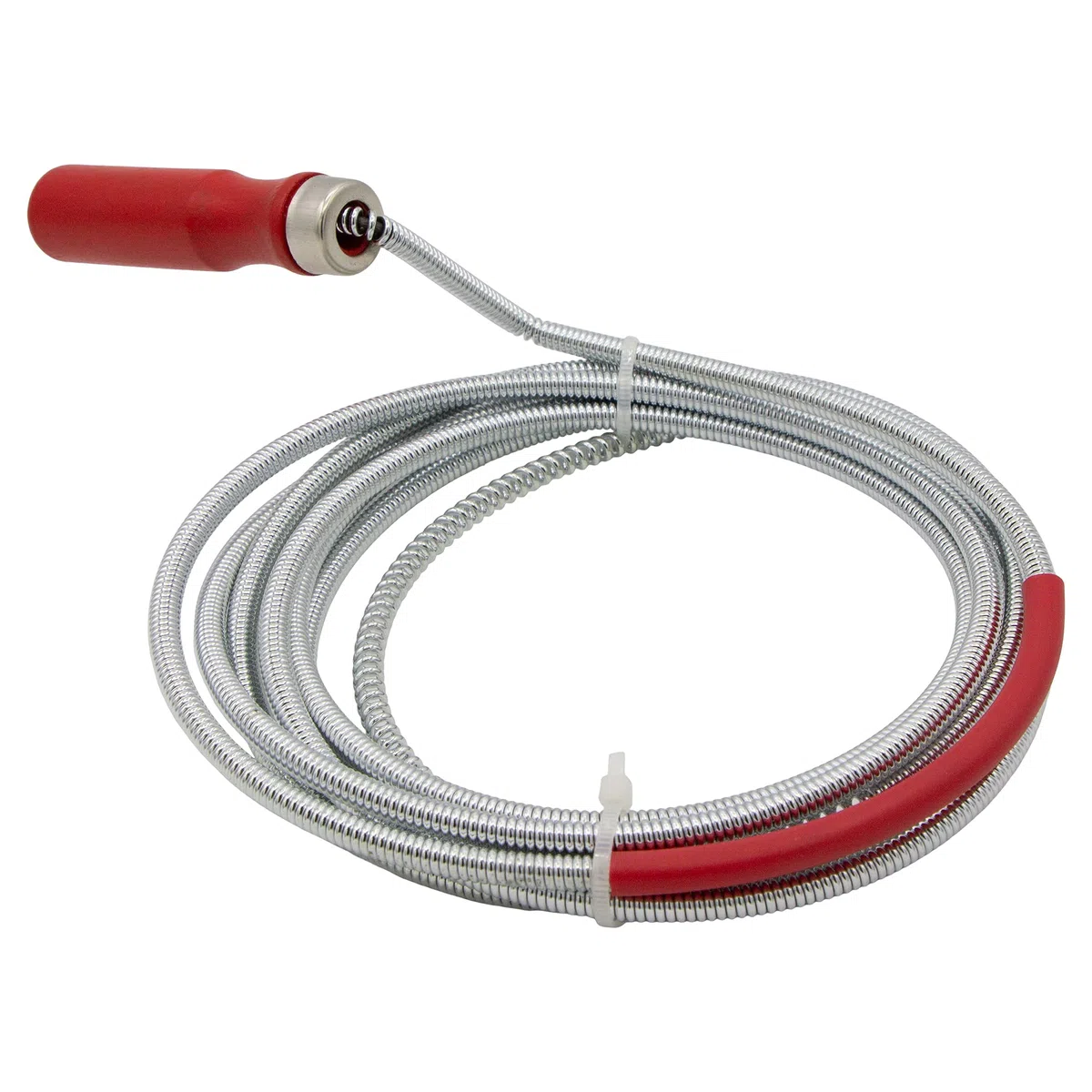 VARIOSAN Spirale per pulizia tubi 11619, 3,00 m, gancio 6 mm, manovella