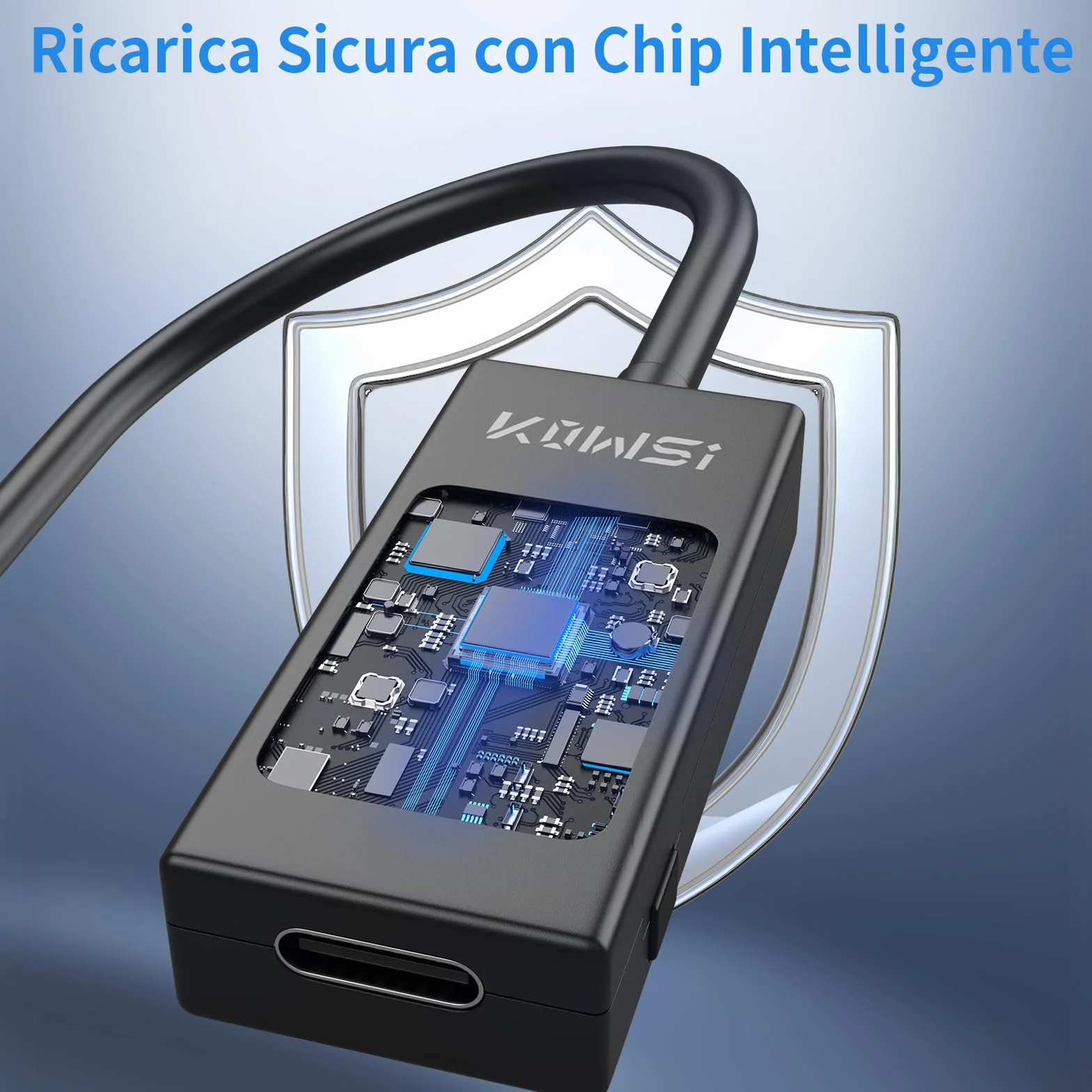 Tester USB C Multimetro Digitale 4-30V 0-6.5A Voltmetro Amperometro, Rilevatore di Tensione e Corrente per Carica Batteria e Caricabatterie