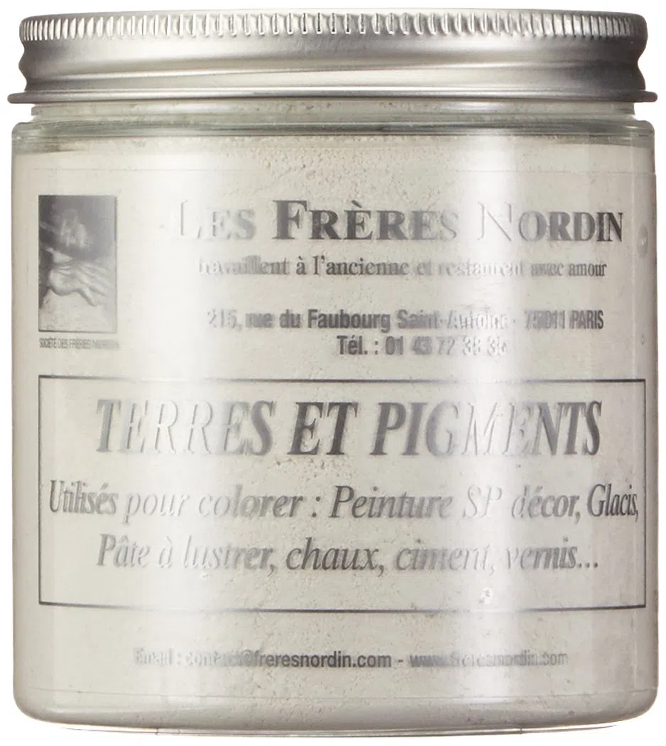 Les Frères Nordin 418256 Terra Pigmento Bianco Titanio