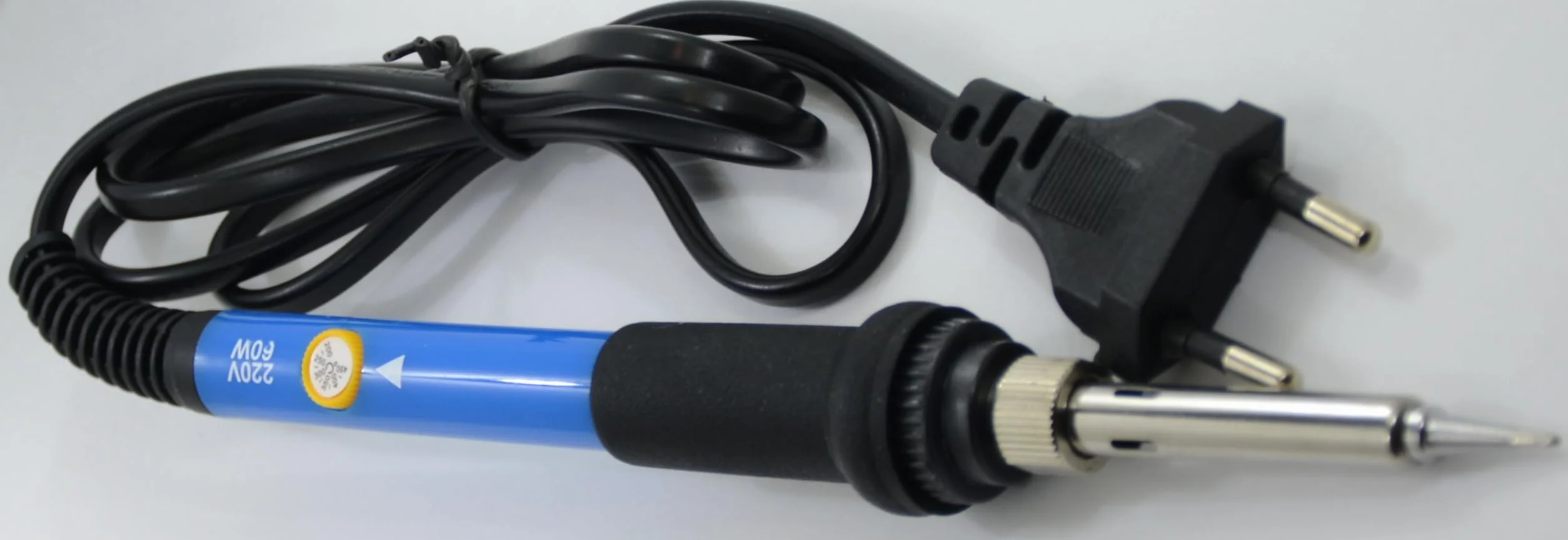 Kit saldatore a stagno 60 W temperatura regolabile 200-450 °C 5 punte