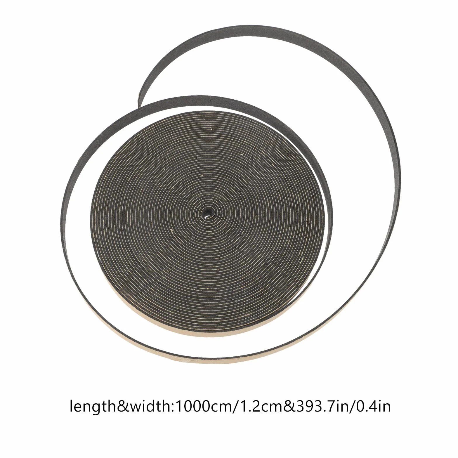 Nastro Sigillante per Altoparlanti 12 MM Striscia di Schiuma Adesivo per Guarnizione e Isolamento Acustico in Casse Audio e Altoparlanti Woofer