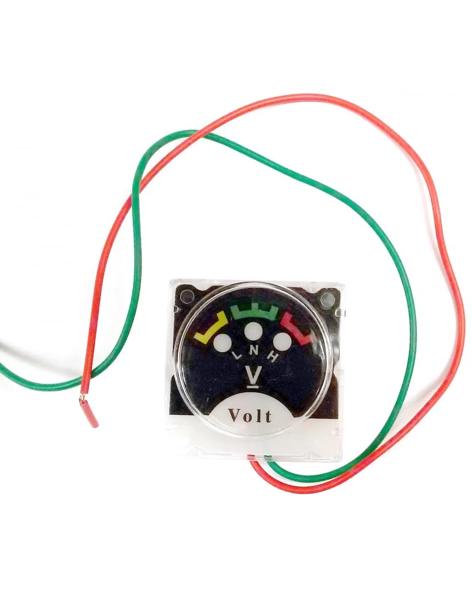 VOLTOMETRO RICAMBIO CILLI PER POMPA A ZAINO SPALLEGGIATA A BATTERIA 16LT