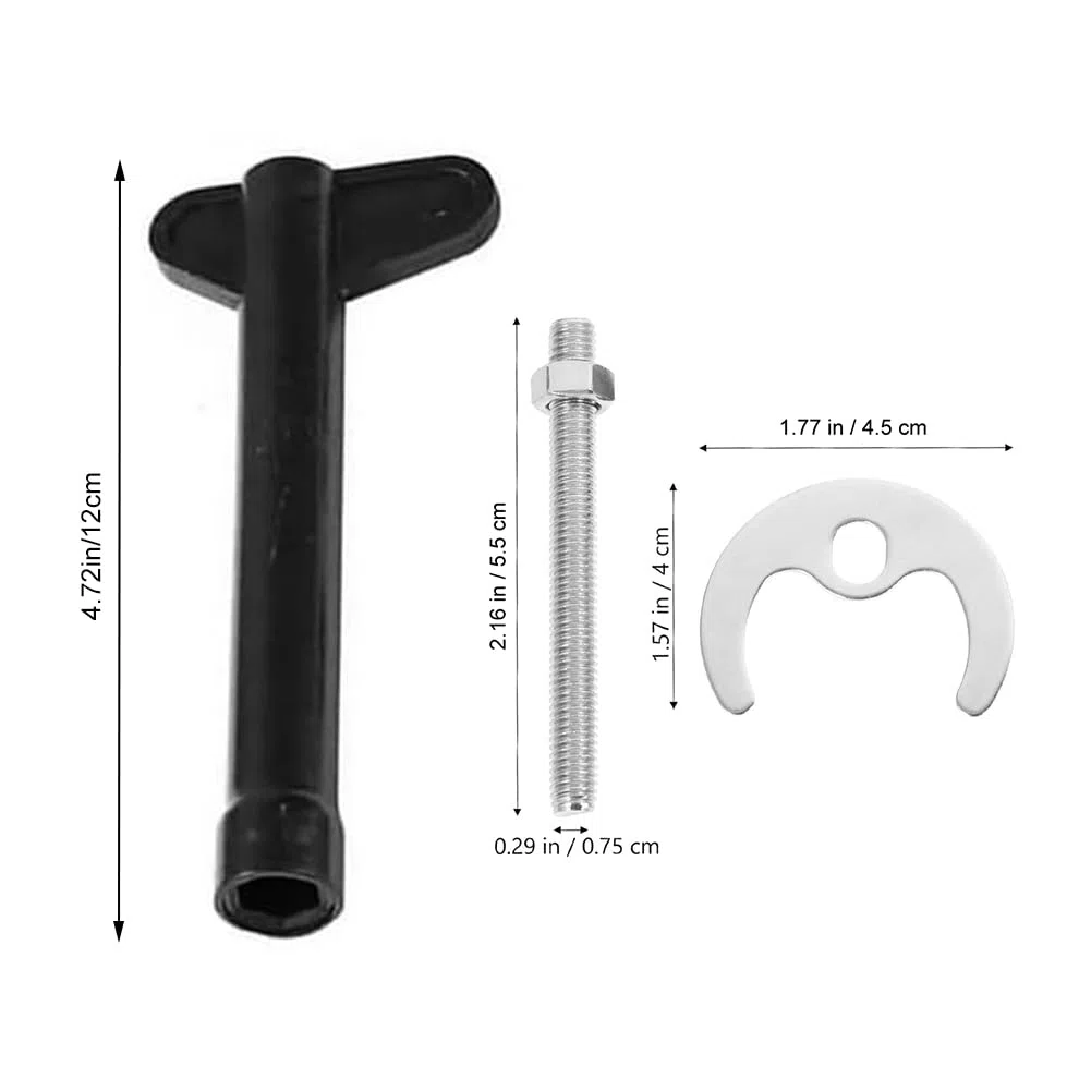 Montaggio Monoblocco Di Kit,Ricambio Rubinetto Lavello Fissaggio,Rubinetto Dado Di Fissaggio,Sistema Di Viti Per Rubinetti Da Lavabo,Lavandino Per Fissaggio Ferro,Con Una Chiave,Kiuiom