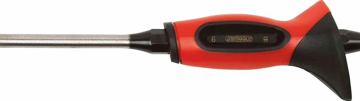 KS Tools 156.0219 Punzone con Impugnatura di Protezione