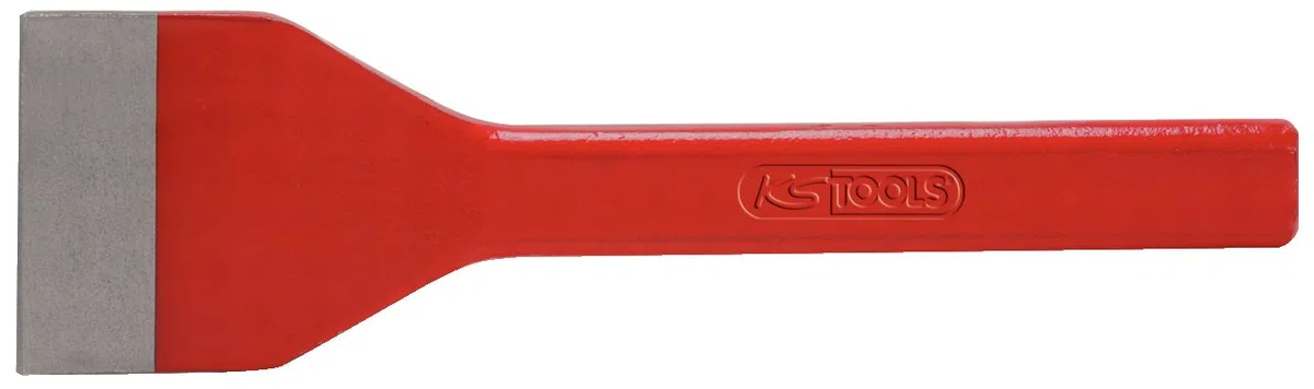 KS Tools 156.0570 Scalpello per Edilizia con Tagliente Maggiorato, 50X250 mm, Ovale