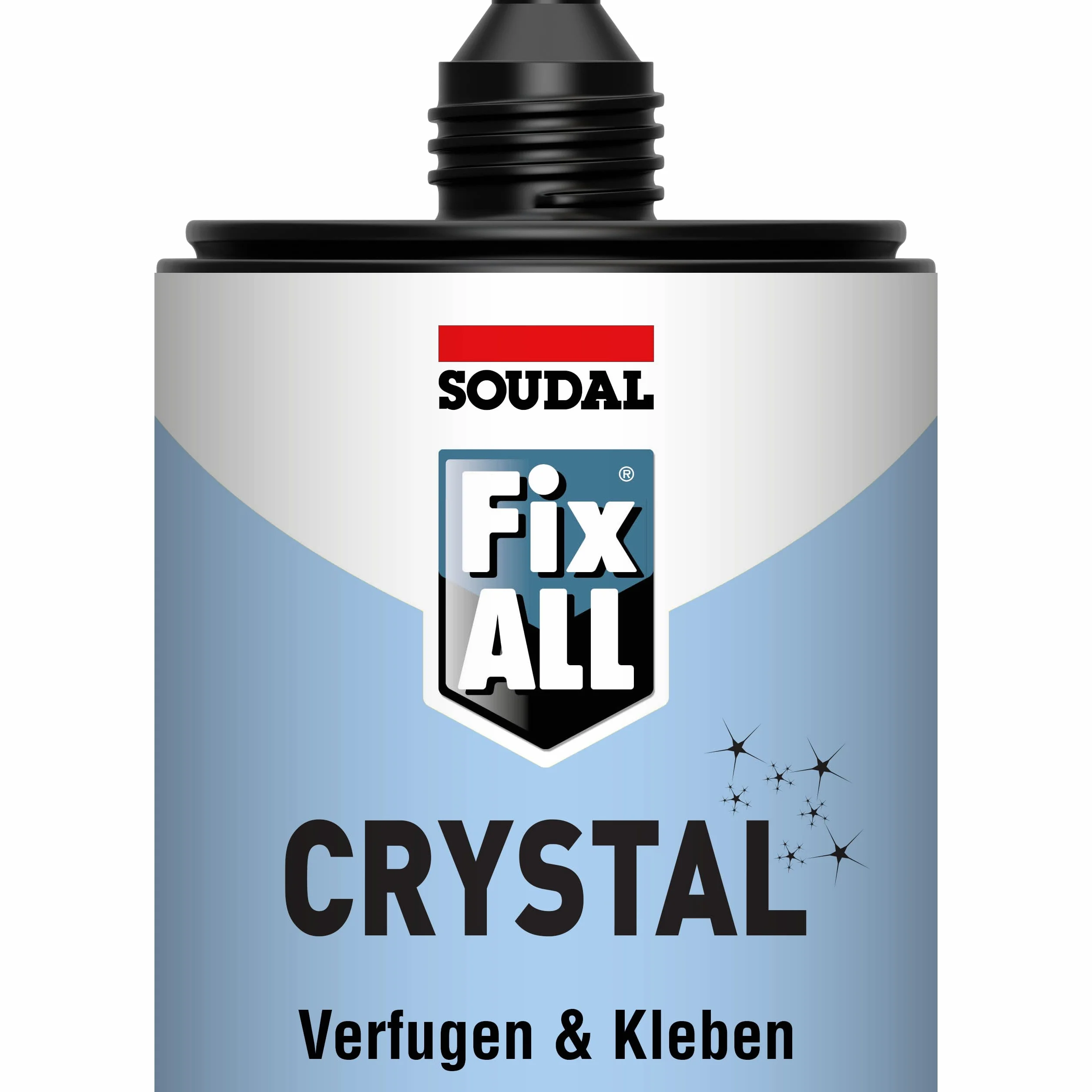 Soudal 282.204,2 cm Fix all Crystal"adesivo sigillante, bianco, 290 ml