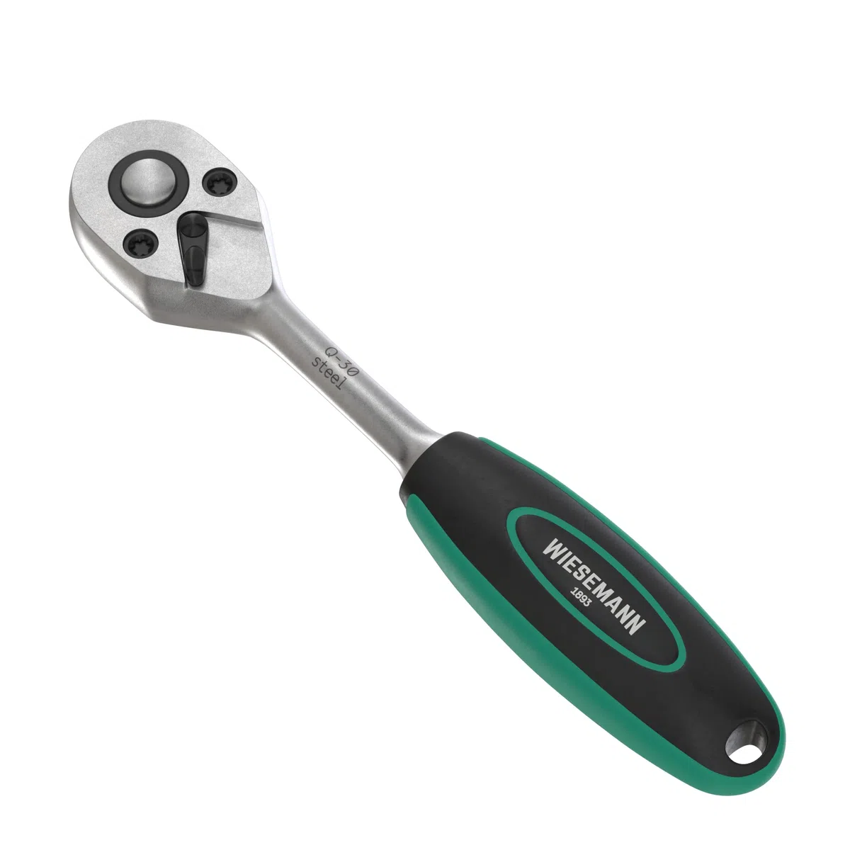 WIESEMANN 1893 Cricchetto con levetta da 1/4 pollici con 72 denti cricchetto con dentatura fine in lega acciaio CV cromato | 80812