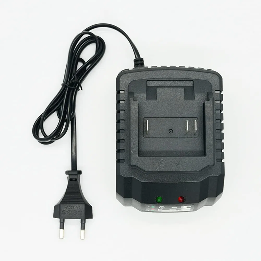 Caricatore per batteria al litio 18 V 21 V applicare al trapano fili Smerigliatrice angolare Soffiatore elettrico Utensili elettrici Spina UE