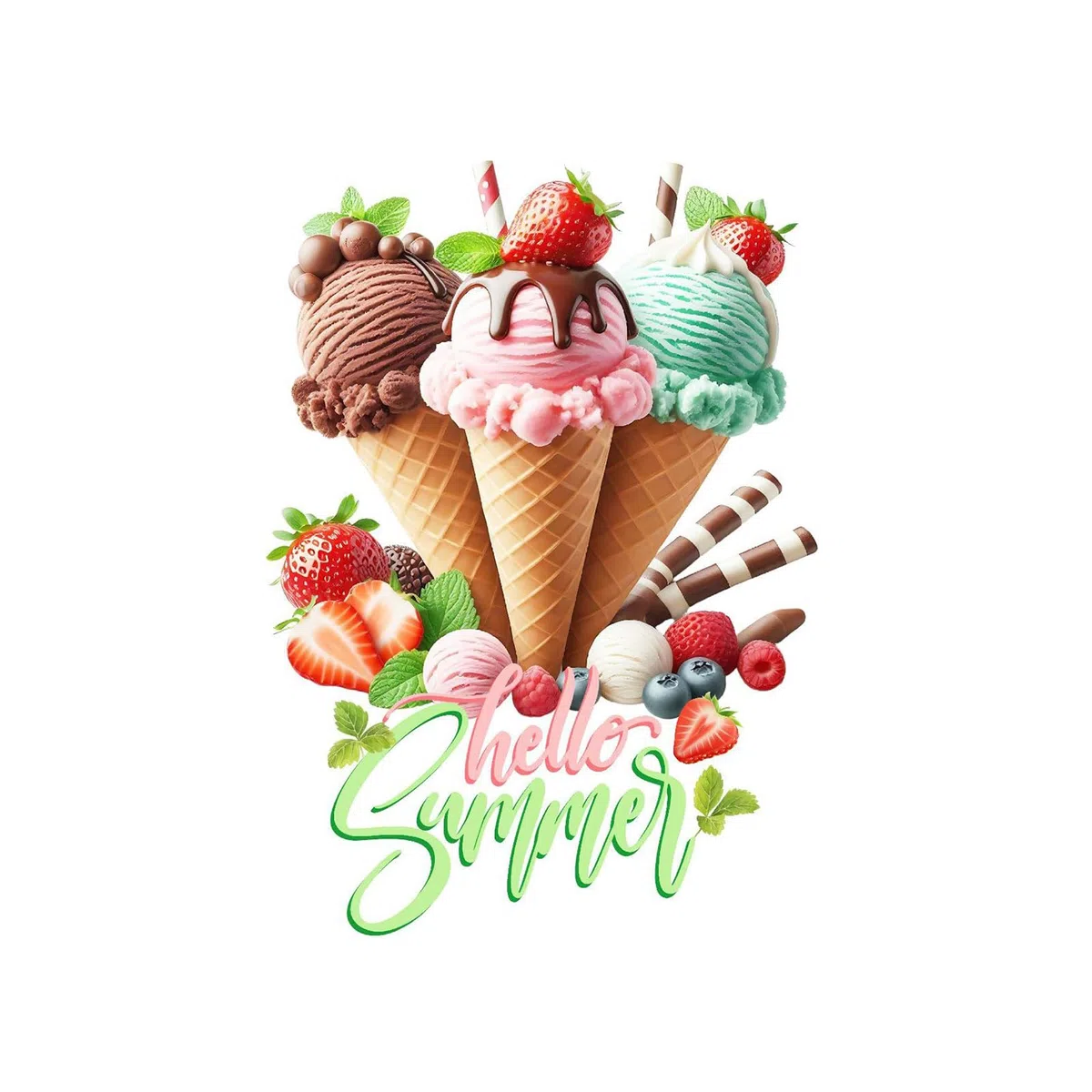 Adesivi creativi ed interessanti della Parete del Gelato-autoadesivi del Gelato, Adatti per Le stanze, i salotti, Le cucine e la Decorazione Domestica, Rimovibili e Facili da attaccare