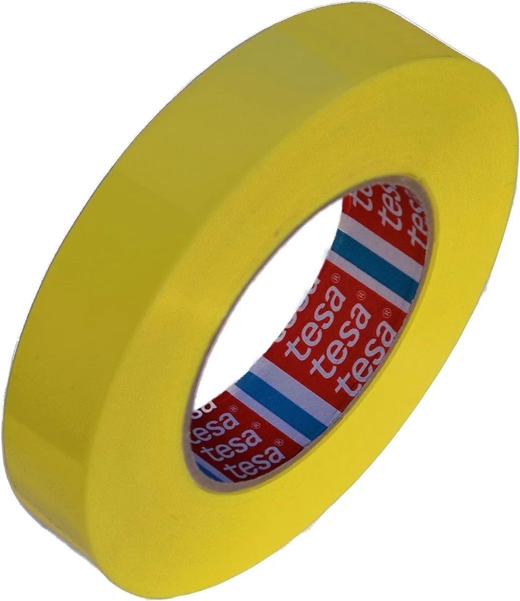 Tesa 4289 - Nastro adesivo per cerchioni, no Notubes, lunghezza 66 m, larghezza 6-50 mm