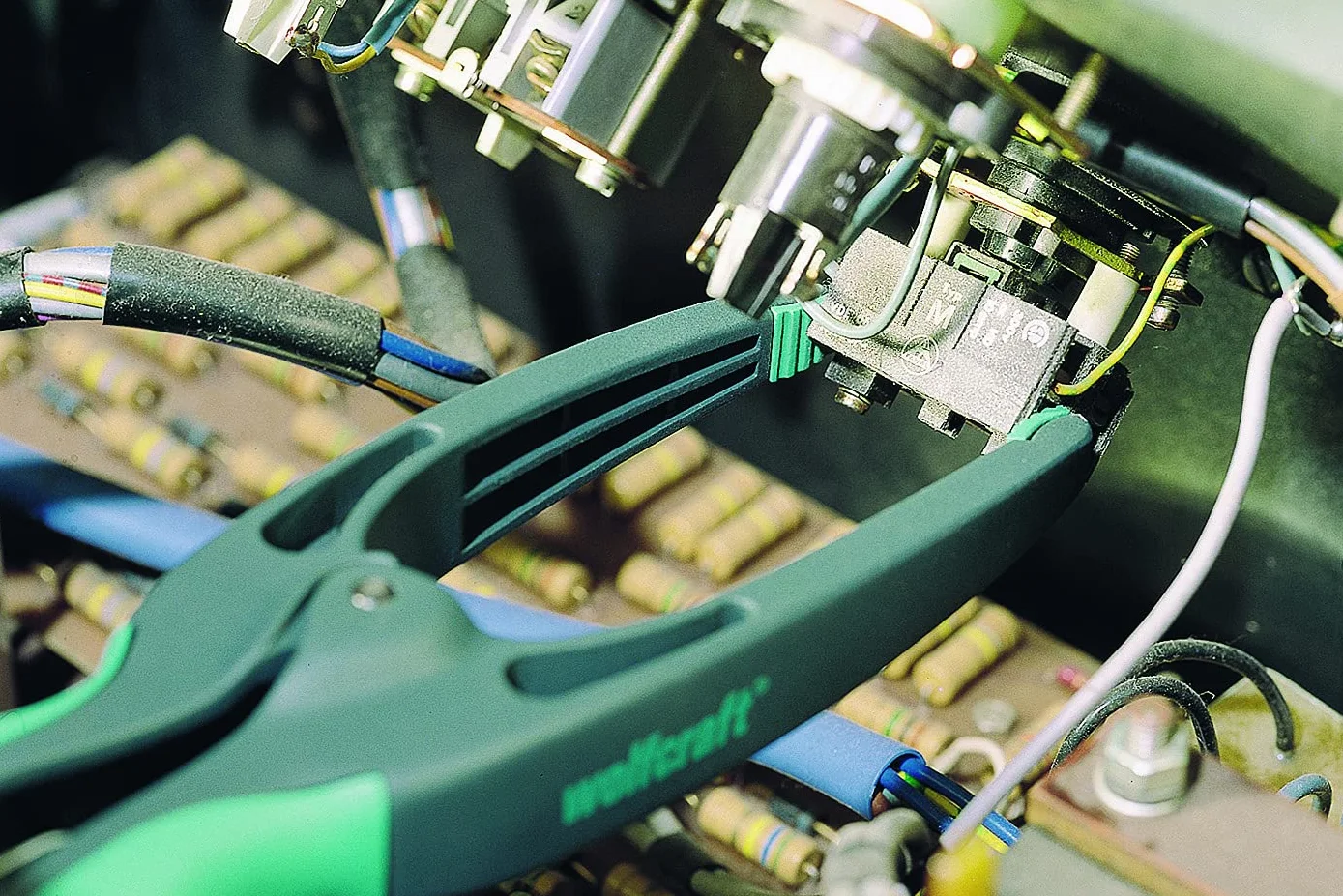 wolfcraft Morsetto a molla con bracci appuntiti PRO 70 I 3633000 I Morsetto di precisione per un'accuratezza millimetrica - ideale per progetti di bricolage e modellismo