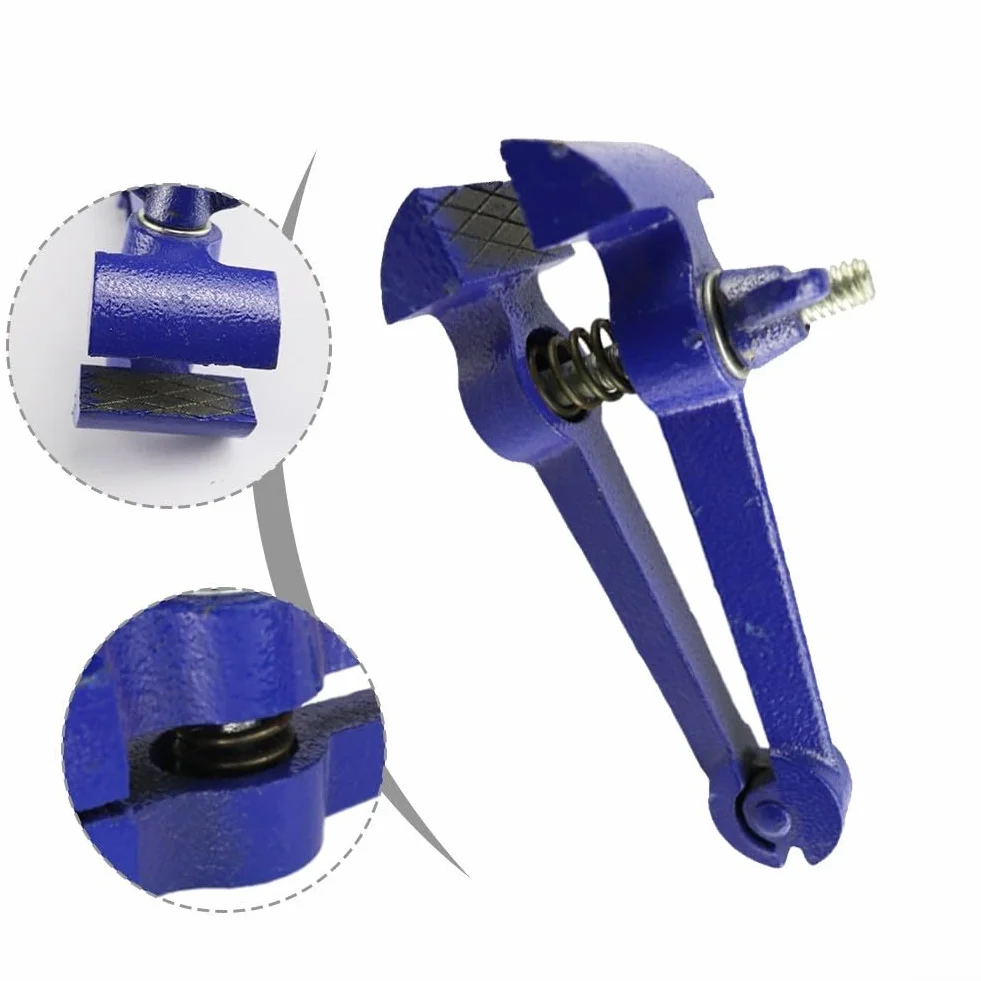 Morsa a mano compatta 14 cm 16 cm per levigatura taglio foratura uso domestico