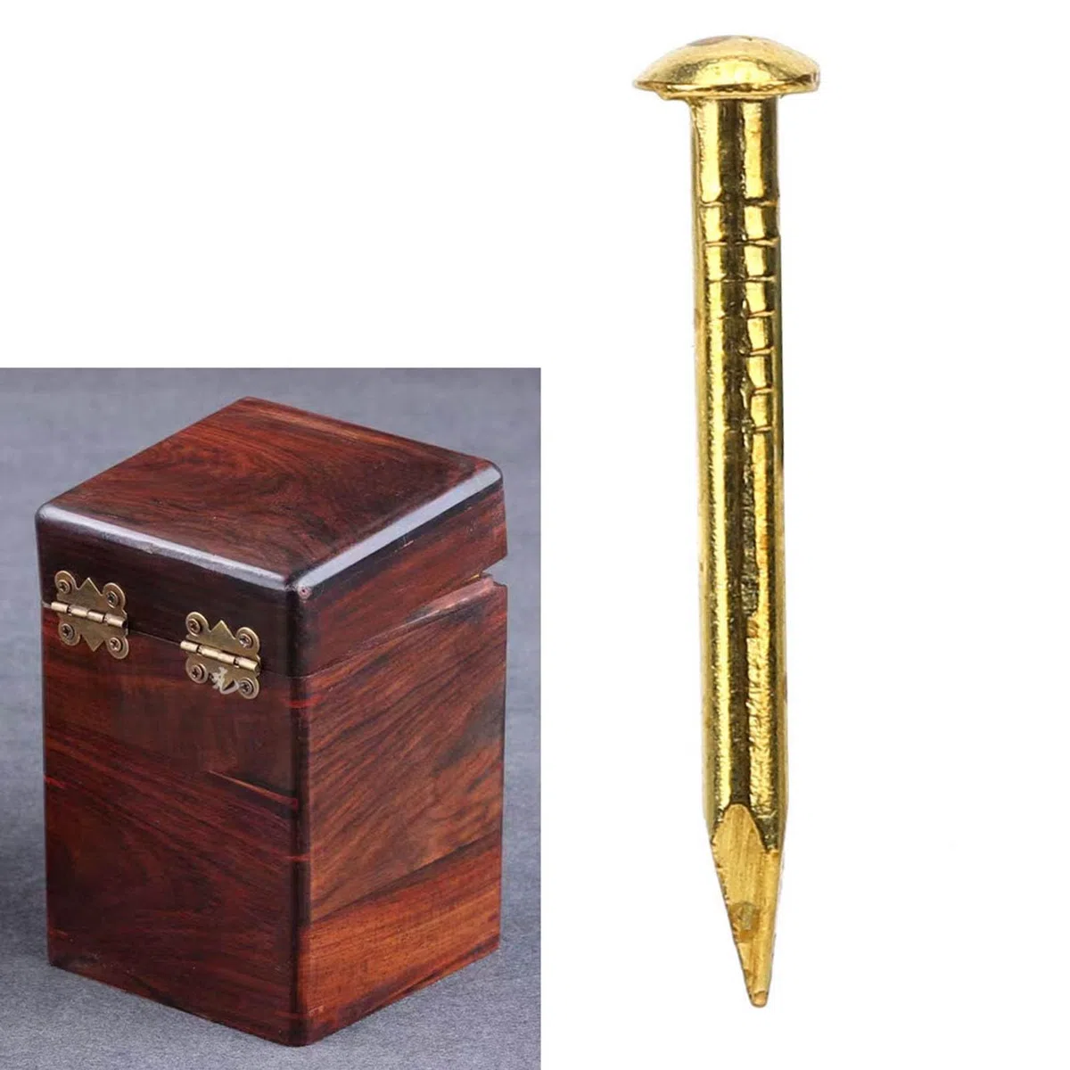 Respicefinem 100 Pezzi Chiodi Decorativi Chiodi Hardware In Ottone Con Testa Rotonda Accessori Hardware Per Chiodi In Ottone Per Decorazione Domestica In Con Materiale Ottone Diver