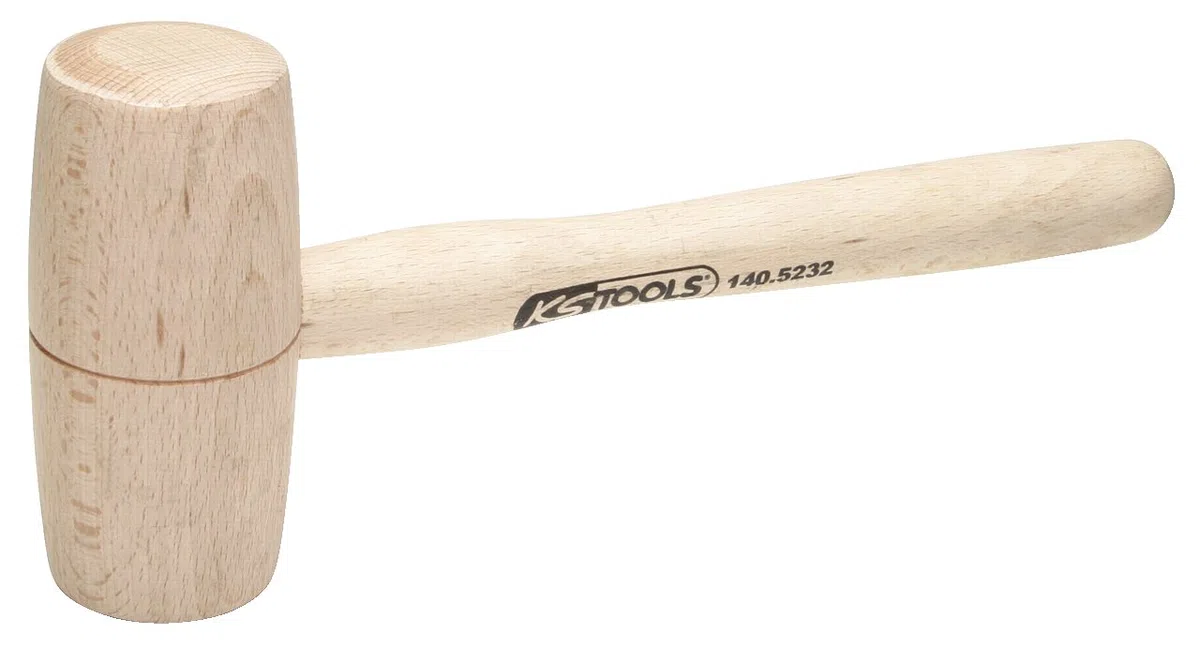 KS Tools 140.5231 Mazzuola in Legno, 100G
