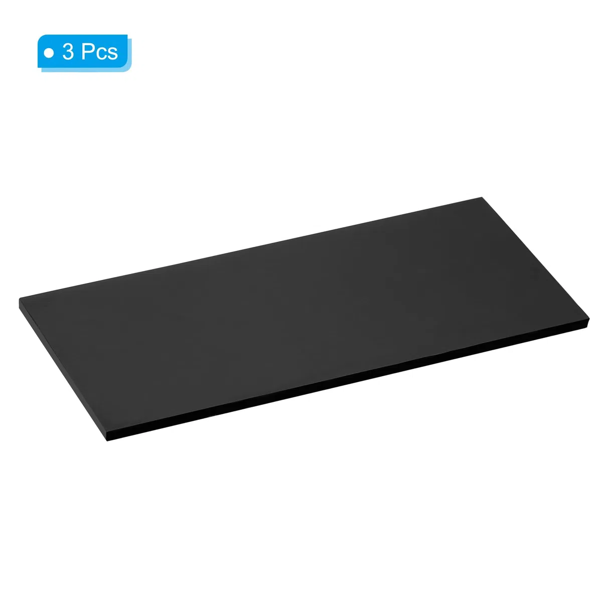 PATIKIL Lente di Saldatura Shade 7 Vetro 4,25"x 2", 3pz Vetro Temprato Coperchi Piastre Filtro Oscuranti Nero Sostitutive per Casco da Saldatore