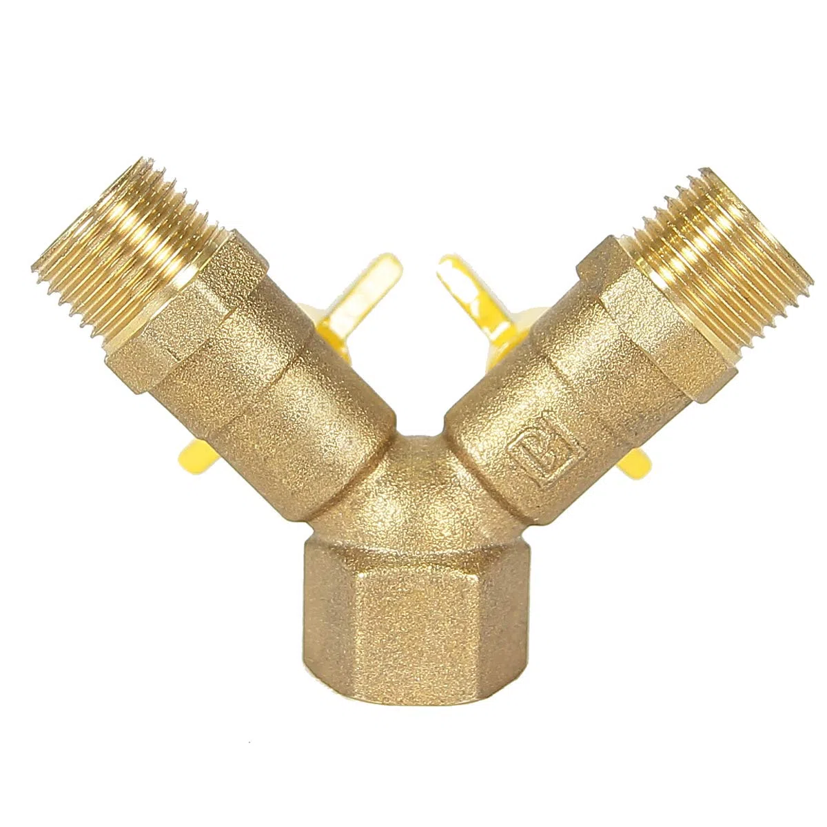 Splitter Y 2 vie per tubi di ingresso, 1/2' AG per 2 connettori (YV08)