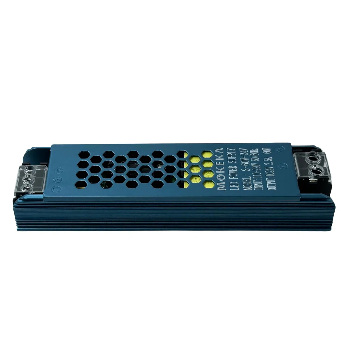 Alimentatore 24V 2.5A 60W, Trasformatore AC 110/220V a DC, MOKEKA Interruttore di Alimentazione Elettrica per Tensione