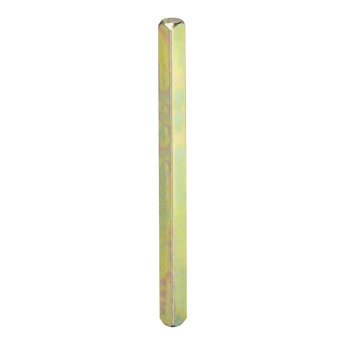 DTGN 120mmx8mm(LxW) Perno Per Maniglia Porta - 1 Pezzo - per Maggior Parte Maniglie Mortasa - Sistema Azionamento Quadrato Ferro Ricambio Parti Maniglia Porta - Dorato