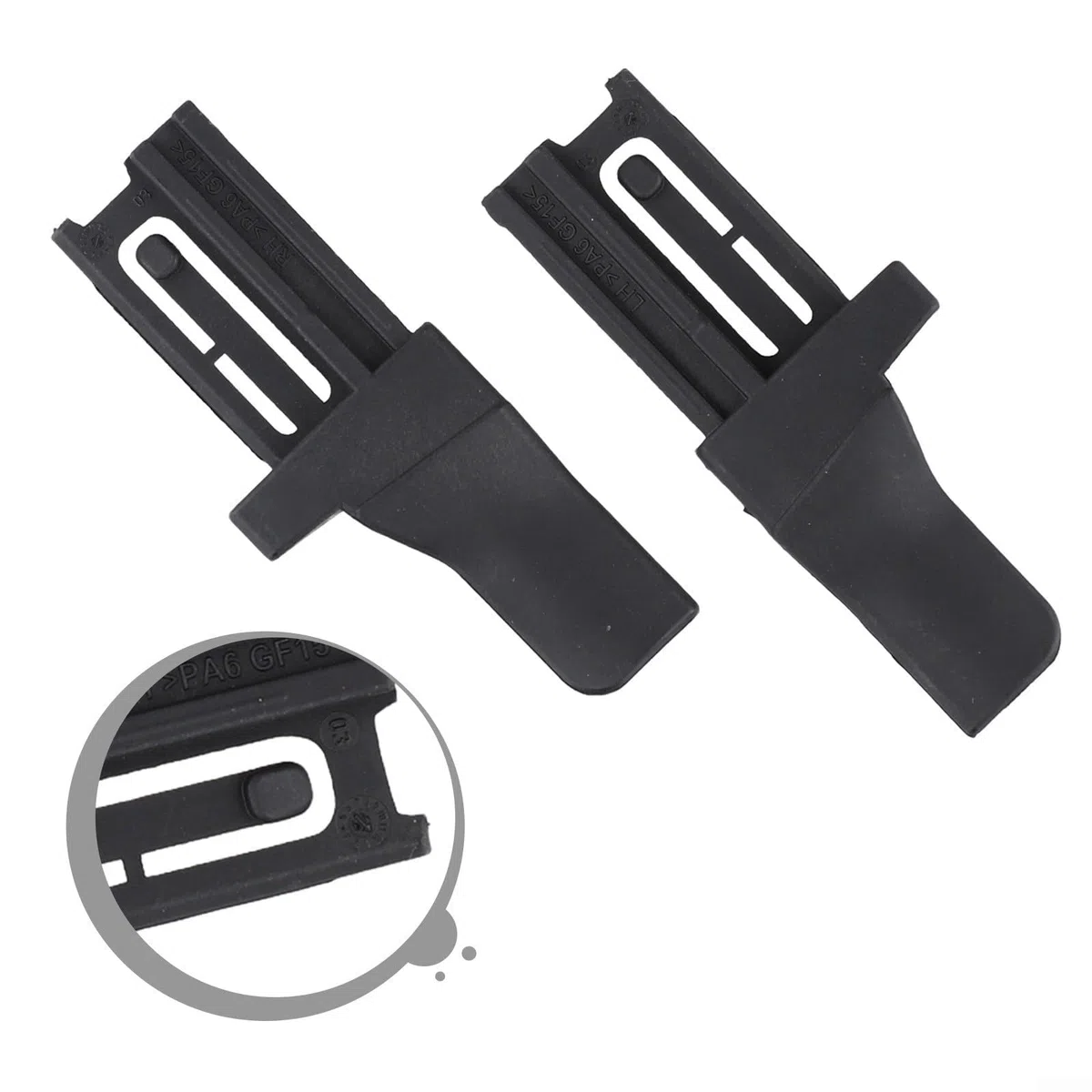 Coppia di perni di guida per copribagagliaio, ricambio posteriore sinistro e destro, per Opel Astra J station wagon (2010-2015), parte originale 13431181