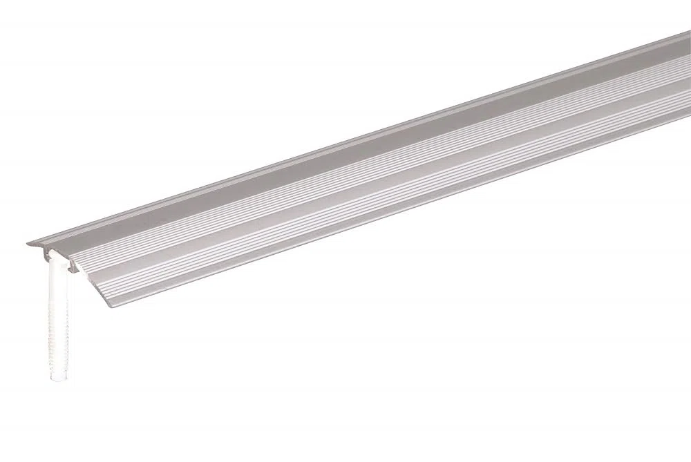 Alberts 490720 Profilo di livellamento per montaggio nascosto, alluminio, anodizzato argento, 900 x 38 mm