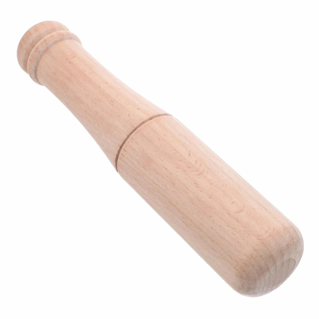 Angoily Martello in legno per scalpello in faggio, martello di legno, intaglio, in pelle, per bambini, artigianato, cucito, incisione, martello fai da te