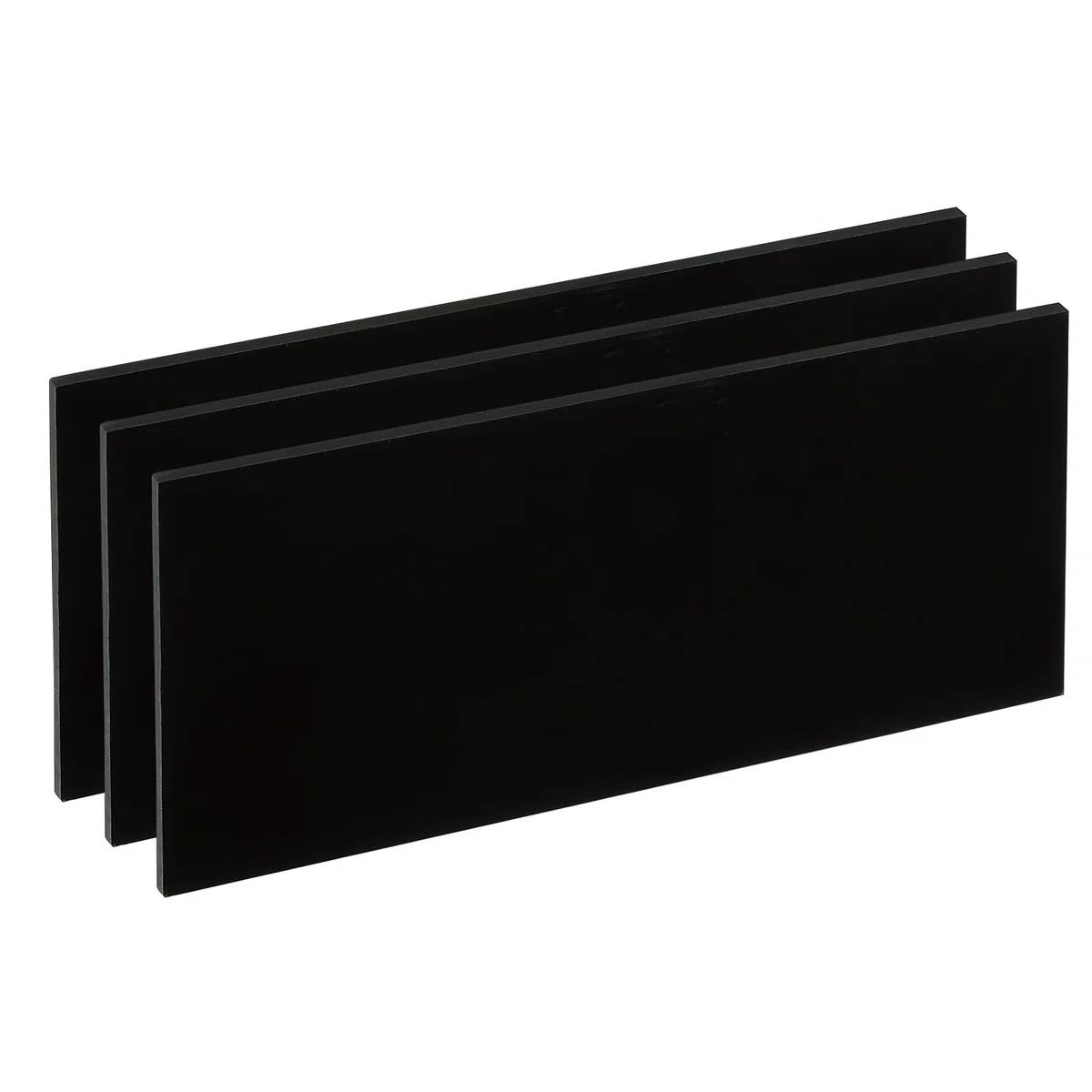 PATIKIL Lente di Saldatura Shade 7 Vetro 4,25"x 2", 3pz Vetro Temprato Coperchi Piastre Filtro Oscuranti Nero Sostitutive per Casco da Saldatore