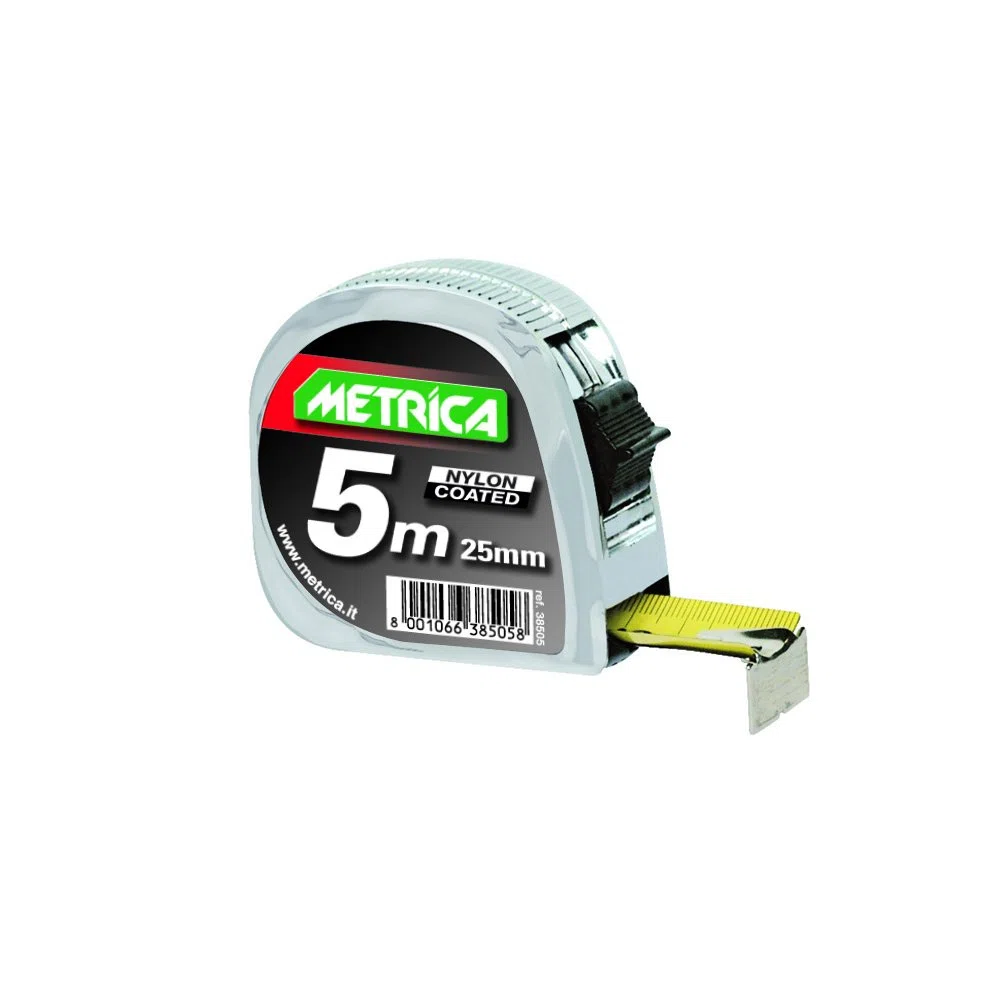 Metrica 38505 Flessometro Professionale, 5 x 25 mm