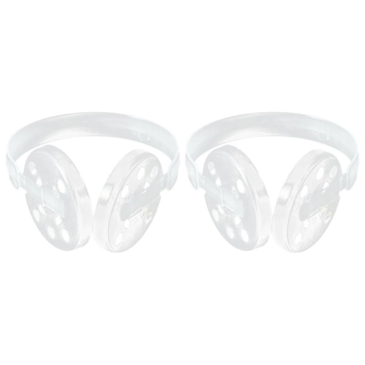 Supporto per Paraorecchie in Plastica Scaffale per Cornici Fai da Te 2 Pezzi Struttura Semplice e Delicata, per Uso Invernale e Pratico