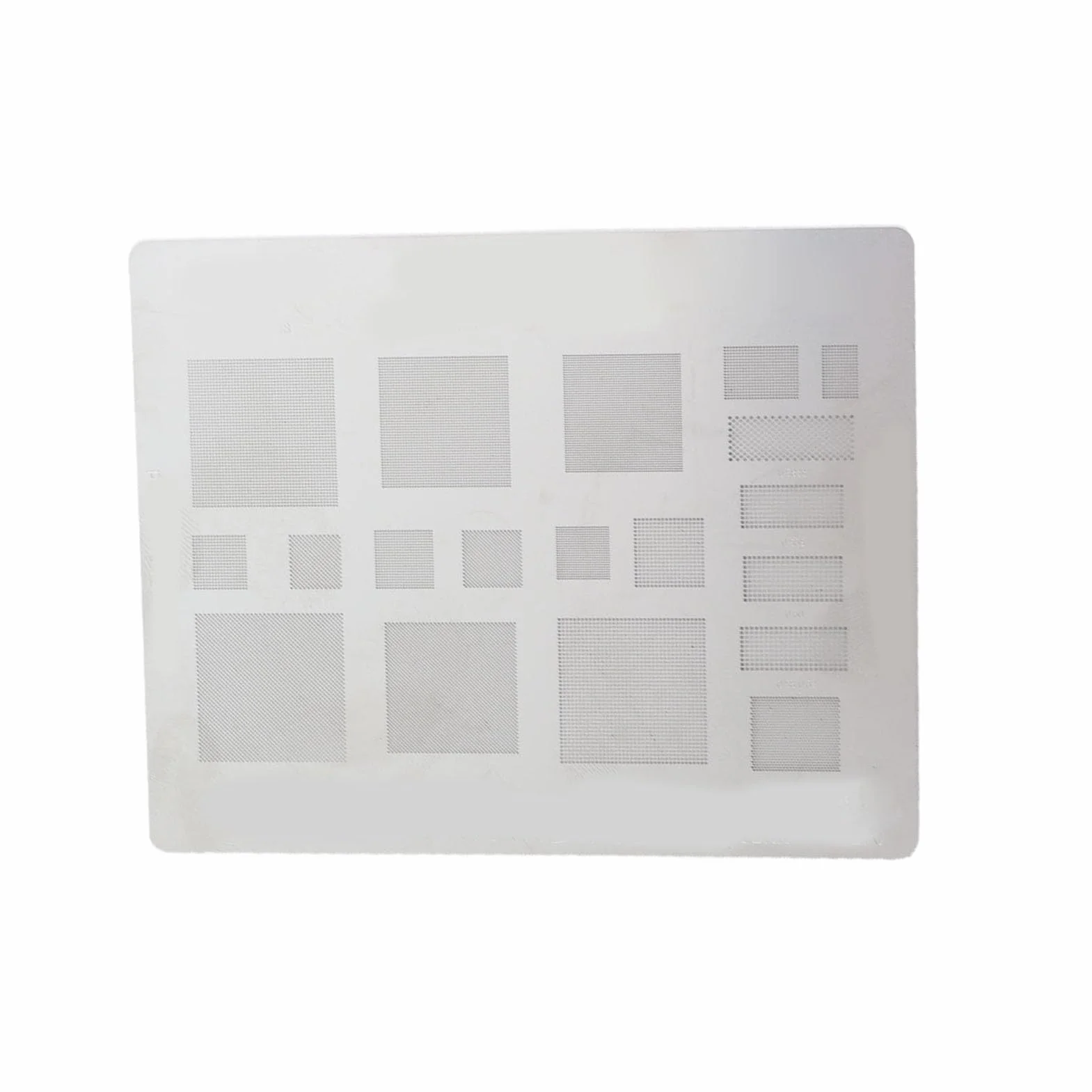 Stencil Universale BGA Reballing Stencil BGA Reballing Stencil Universale BGA Reballing BGA Rework Net Stencil Template 0.3mm 0.35mm 0.4mm 0.5mm