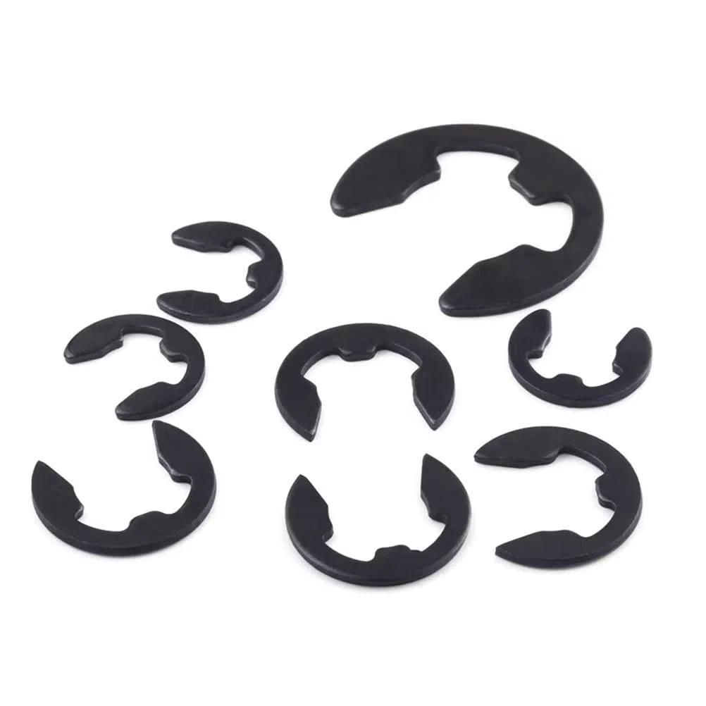Anello di Sicurezza E-Clip 11mm Anelli Elastici Anello Interno/Esterno di Fissaggio (40 pcs)
