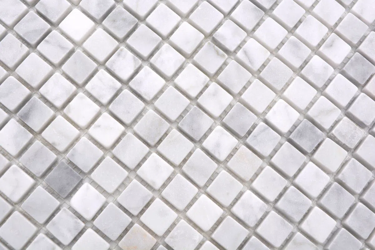 marmo mosaico pietra naturale mosaico marmo bianco opaco parete pavimento cucina bagno doccia
