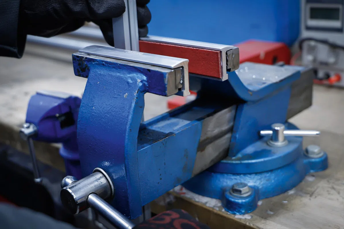 BGS 6799 | Coppia copriganasce per morsa da banco | alluminio | larghezza 125 mm | 2 pz.