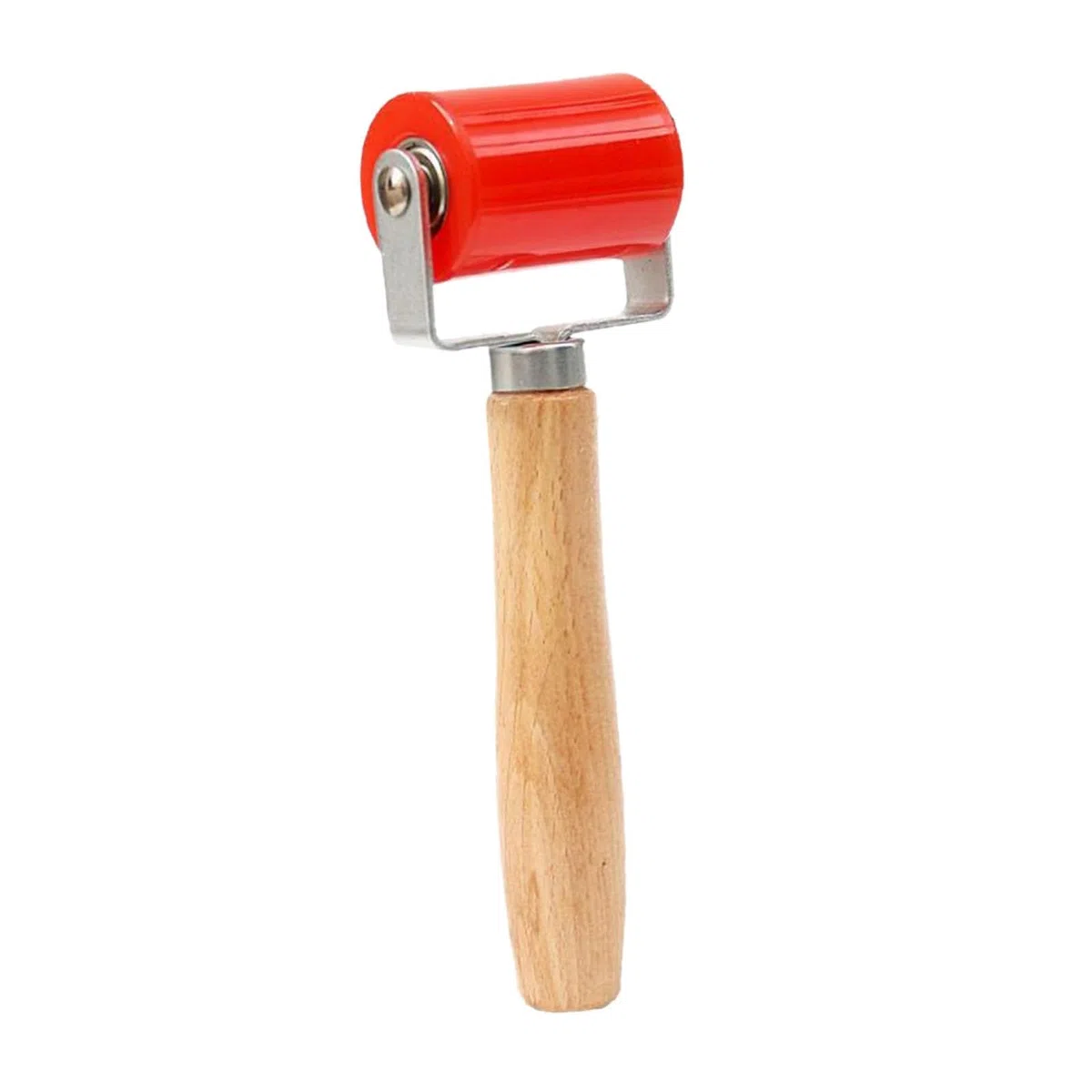 Strumento di vernice a rulli di cucitura da carta da parati Facile per la maniglia del legno Strumento per la pressione a pressione per decorazione, S