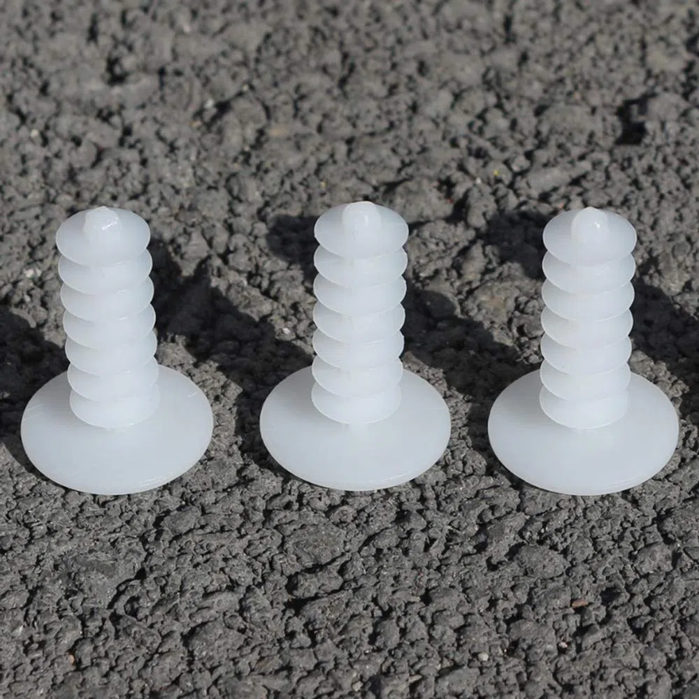 Tappi per ponteggi in nylon e gomma, 14 x 28 x 40 mm, lamelle rotonde 20 pezzi