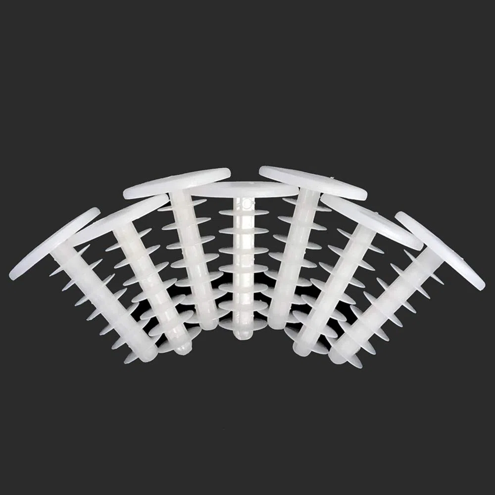 Tappi per ponteggi in nylon e gomma, 14 x 28 x 40 mm, lamelle rotonde 20 pezzi