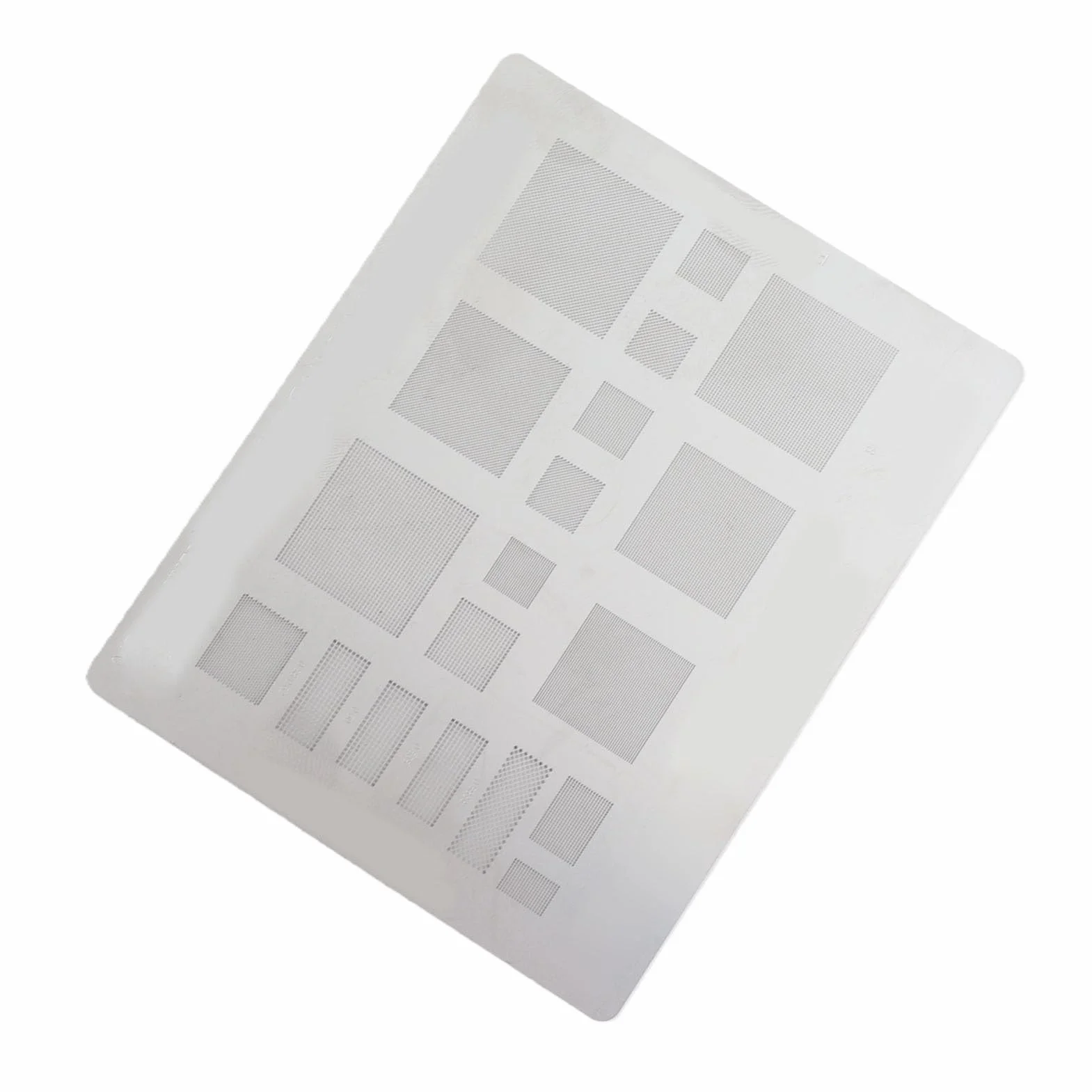 Stencil Universale BGA Reballing Stencil BGA Reballing Stencil Universale BGA Reballing BGA Rework Net Stencil Template 0.3mm 0.35mm 0.4mm 0.5mm
