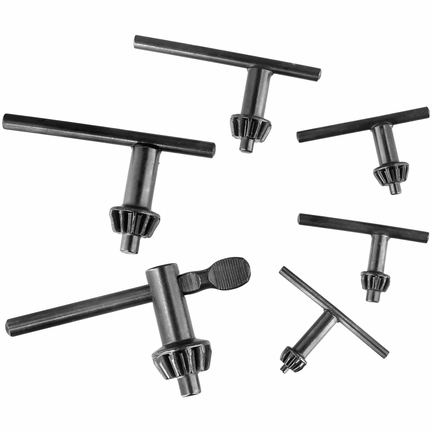 QWORK Set di 6 chiavi per mandrino per trapano, per mandrini da 4/6/10/13/16/20 mm