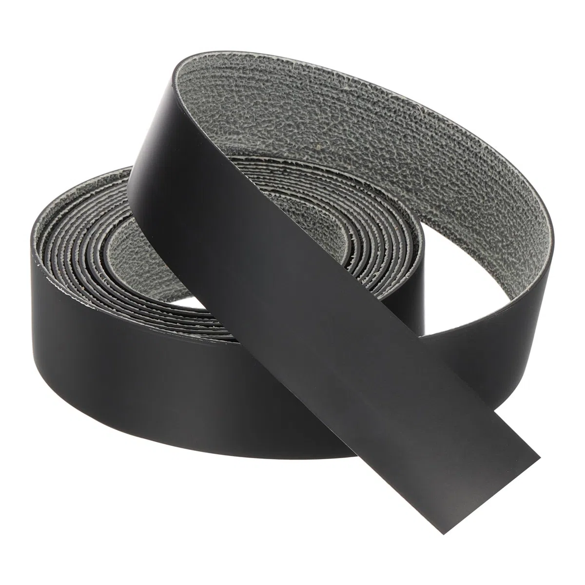 QUARKZMAN Nastro di bordatura nero 10 ft x 1-1/8 pollici Nastro in impiallacciatura preincollato per bordi in compensato flessibile con adesivo termofusibile per il restauro di mobili