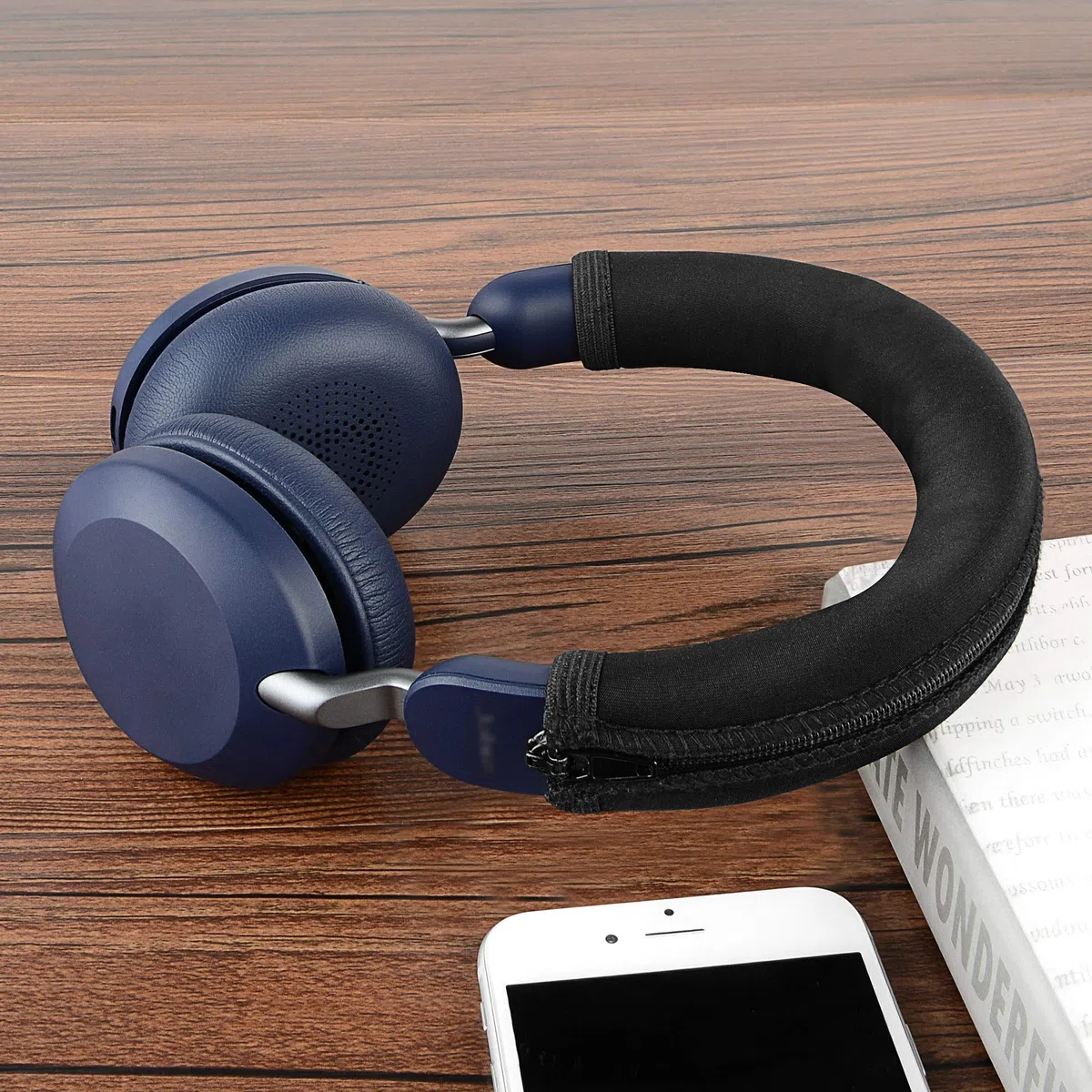 GEEKRIA - Fascia di ricambio per cuffie wireless in-ear Jabra Elite 45h, protezione per fascia e fascia di ricambio, ricambio per parti di riparazione, facile installazione fai da te