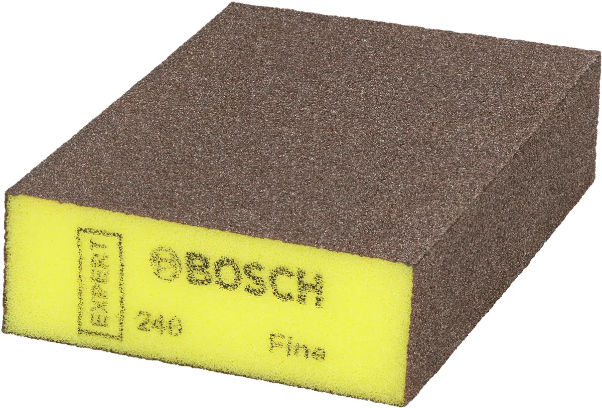 Bosch 1x Blocchi Expert S471 Standard (69 x 97 x 26 mm, Grana Fine, Accessorio Levigatura Manuale), Marrone, 1 x S471 Standard