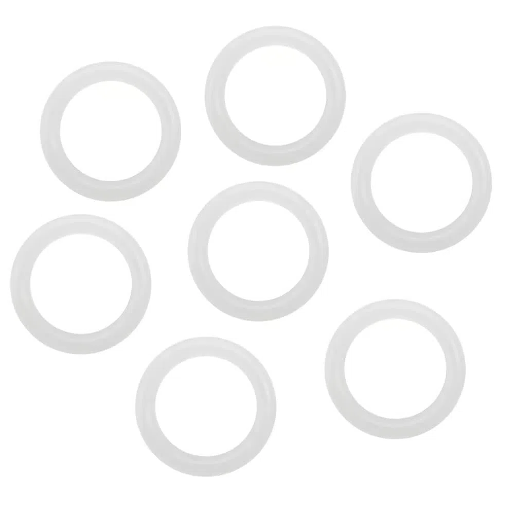 O-ring in Silicone, Rondelle Clear, Guarnizione Guarnizioni in Gomma 14x2mm (60 pcs)