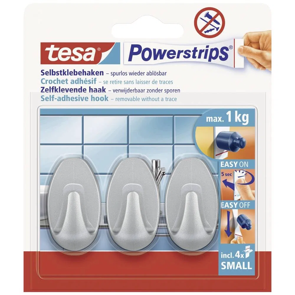 tesa Powerstrips Hooks Small OVAL