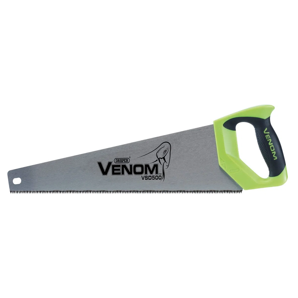 Draper Tools VSD500 First Fix Venom double Ground sega a mano, blu, 500 mm