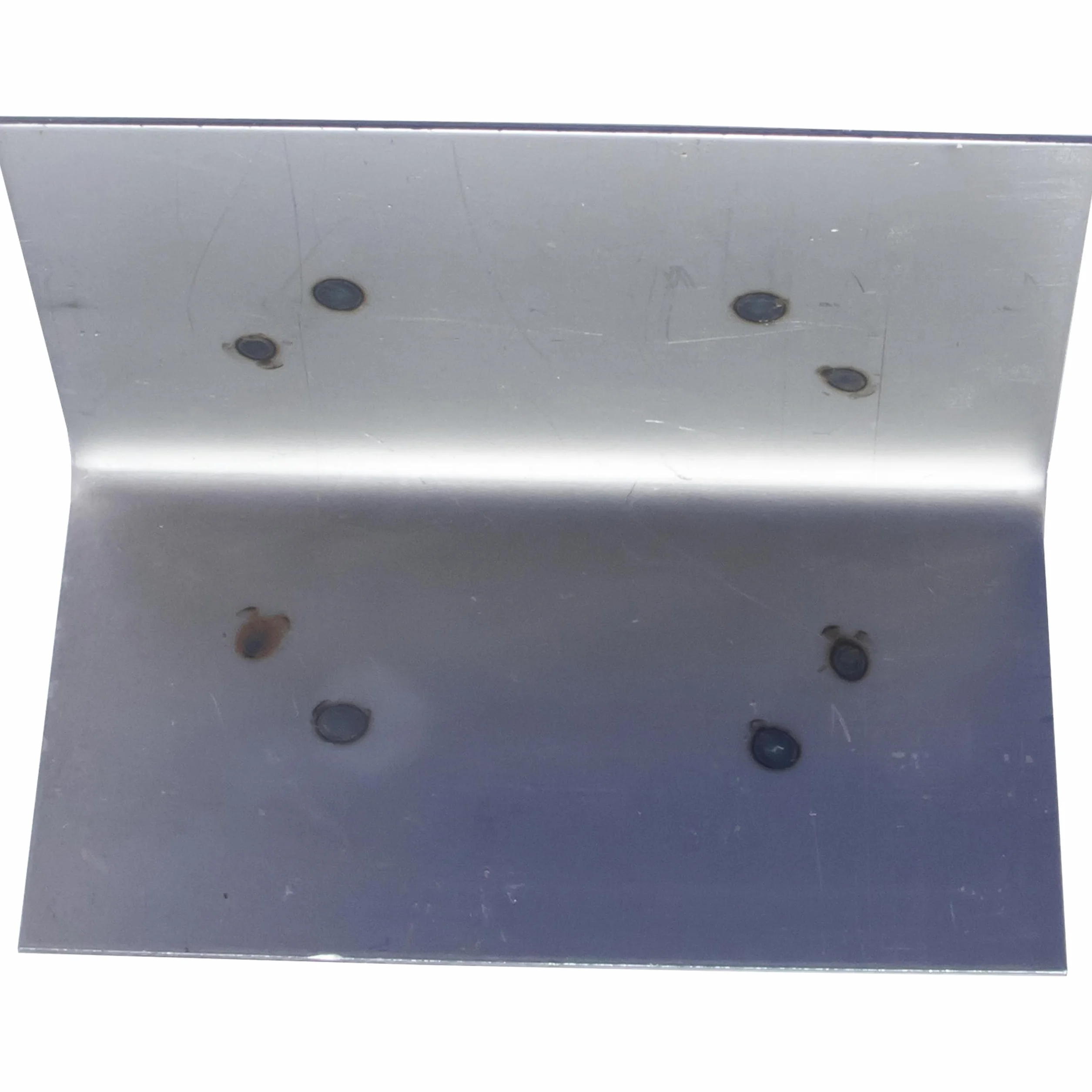 Frattazzo per angoli esterni Marshalltown con raggio angolare, in acciaio, per angoli in calcestruzzo e scale, dimensioni: 127x64 mm